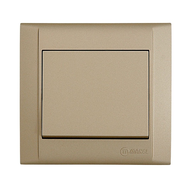 Выключатель 1 клав. Makel Defne 42057001 Фото № 1