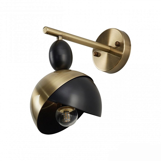 Бра Arte Milano Neapolis71307 271307/1B BK/GD Фото № 1