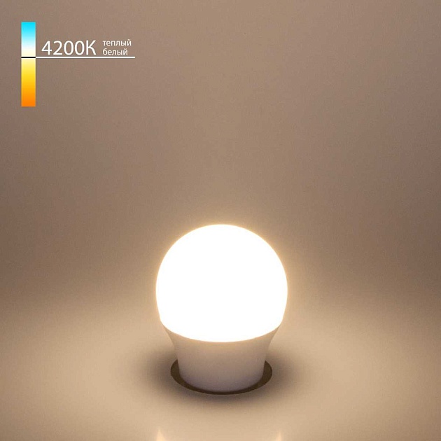 Лампа светодиодная Elektrostandard E27 7W 4200K матовая a048663 Фото № 1