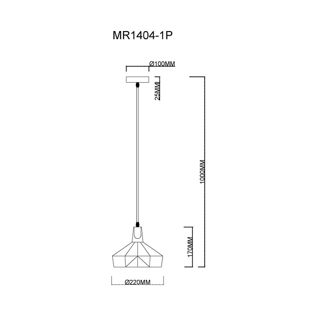 Подвесной светильник MyFar Brigitte MR1404-1P изображение 5 Подвесной светильник MyFar Brigitte MR1404-1P Фото № 5