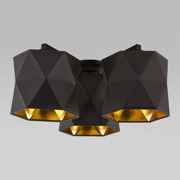 Потолочная люстра TK Lighting 1042 Siro Black Gold изображение 1 Потолочная люстра TK Lighting 1042 Siro Black Gold Фото № 1