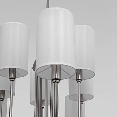 Подвесная люстра Eurosvet Abbey 60164/10 никель Smart 3