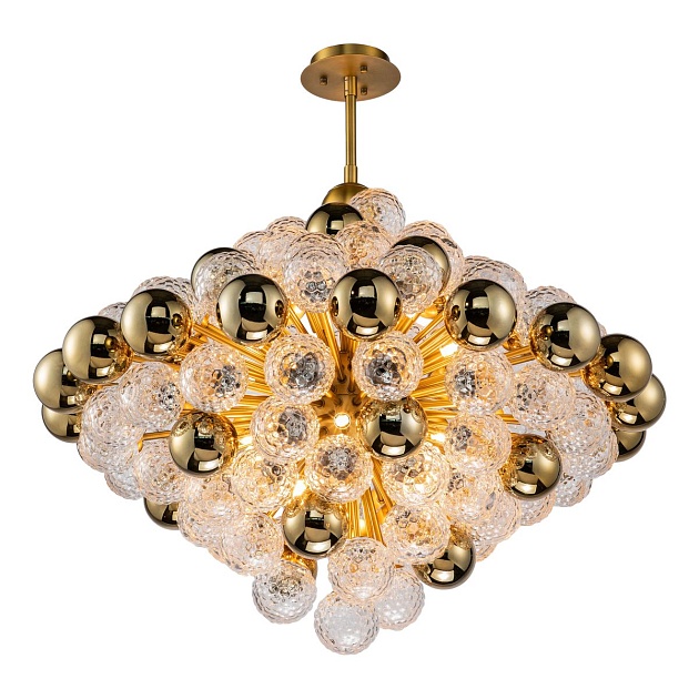 Подвесная люстра iLamp Rockfeller 100D-18 Matt Bronze Фото № 1