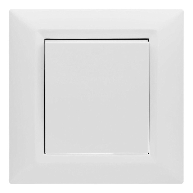 Выключатель одноклавишный Vesta-Electric Roma белый FVK010102BEL Фото № 1