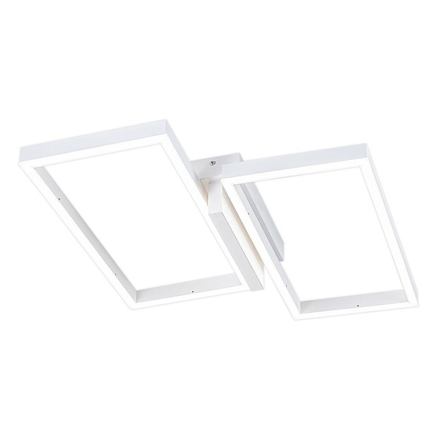 Потолочный светодиодный светильник Escada Scales 10209/2LED White Фото № 1
