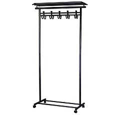 Гардеробная вешалка на колесах Мебелик М 9 008295