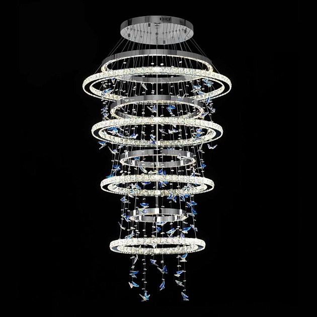 Люстра хрустальная с пультом Citilux ETERA CL322090 Фото № 15