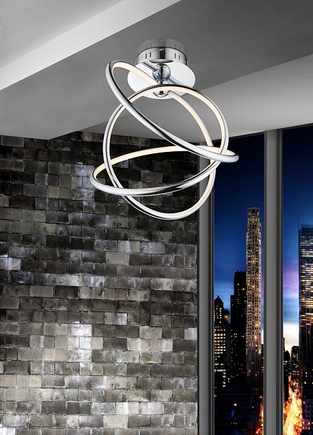 Потолочный светодиодный светильник Globo Wave 67823-36D изображение 2 Потолочный светодиодный светильник Globo Wave 67823-36D Фото № 2