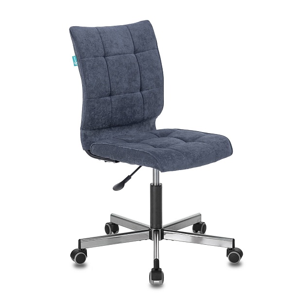 Офисное кресло Бюрократ темно-синий велюр CH-330M/LT-27 Фото № 1