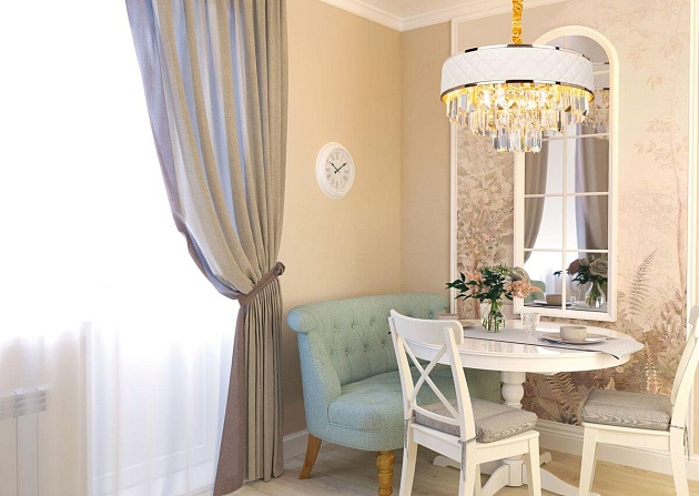 Подвесная люстра Arte Lamp Annabelle A1008LM-8GO Фото № 2