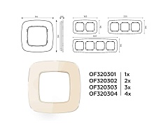 Рамка AMBRELLA VOLT OF320302 3