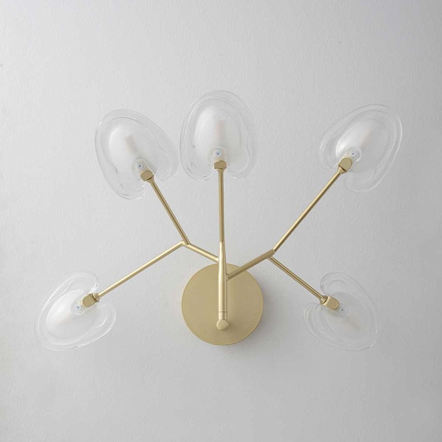 Бра Crystal Lux SOLE AP5 GOLD изображение 5 Бра Crystal Lux SOLE AP5 GOLD Фото № 5