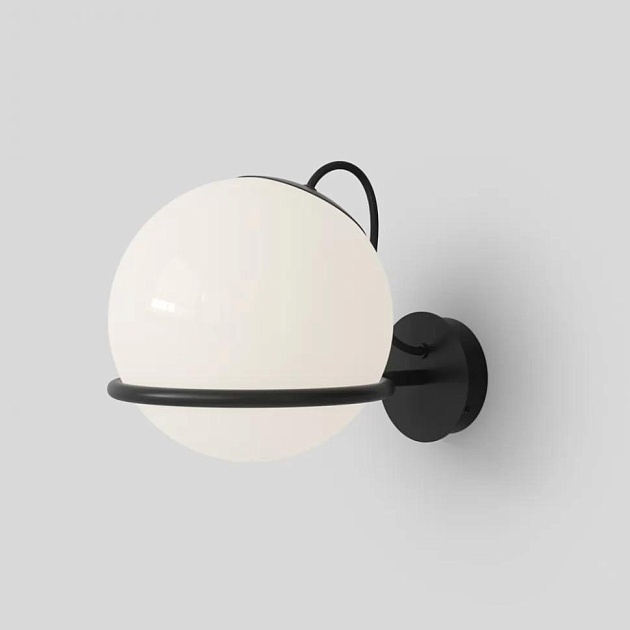 Бра iLamp Globe 10346W/1 BK-WH Фото № 1