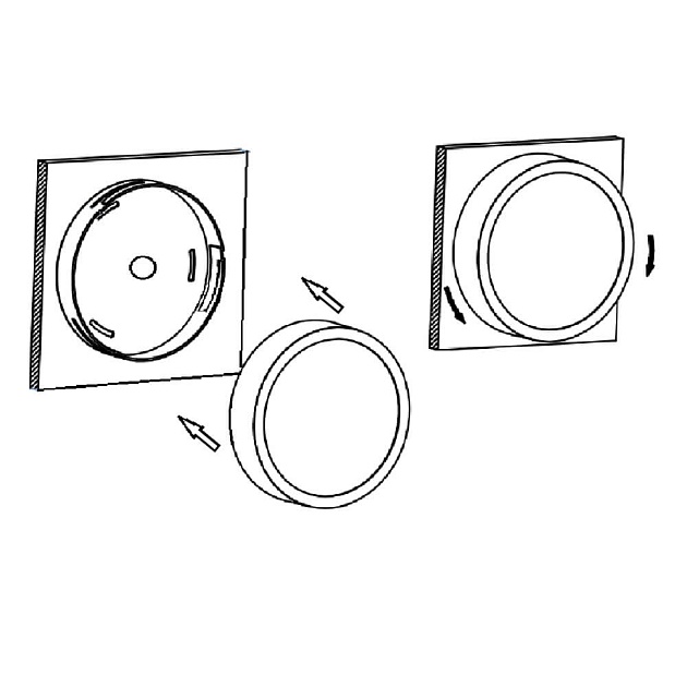 Потолочный светодиодный светильник Crystal Lux CLT 523C170 WH изображение 3 Потолочный светодиодный светильник Crystal Lux CLT 523C170 WH Фото № 3