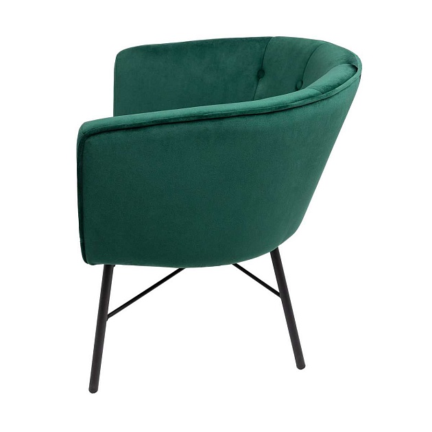 Кресло AksHome Almond зеленый, велюр 80889 Фото № 6