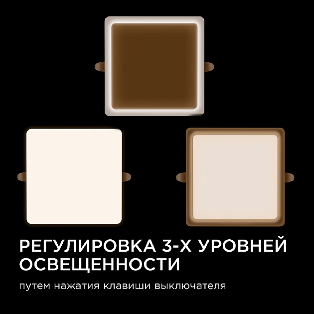 Встраиваемая светодиодная панель Apeyron 06-118 Фото № 5