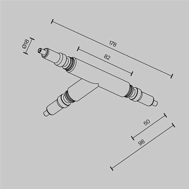 Фиксатор Maytoni Technical CA007TC-B Фото № 2