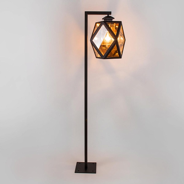 Уличный светильник Elektrostandard Ambra 35133/F черный a056235 Фото № 1