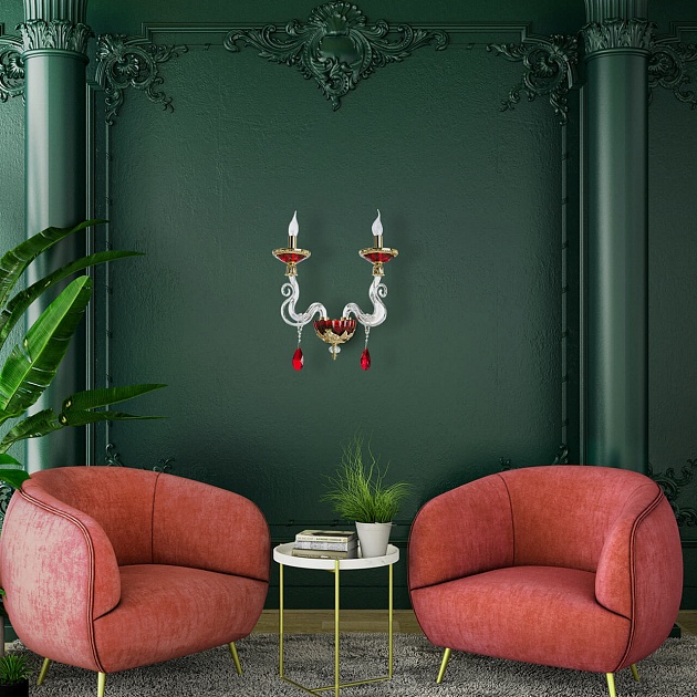 Бра Divinare Simona 5125/10 AP-2 Фото № 7