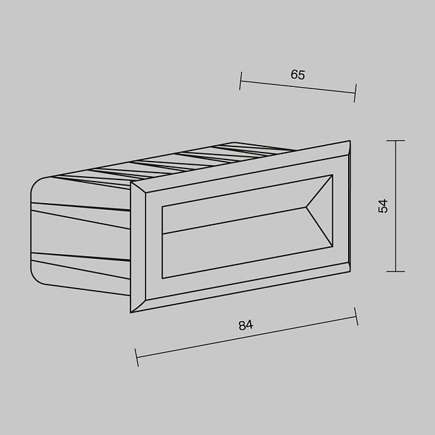 Подсветка для лестниц Maytoni Bosca O045SL-L3B3K Фото № 3