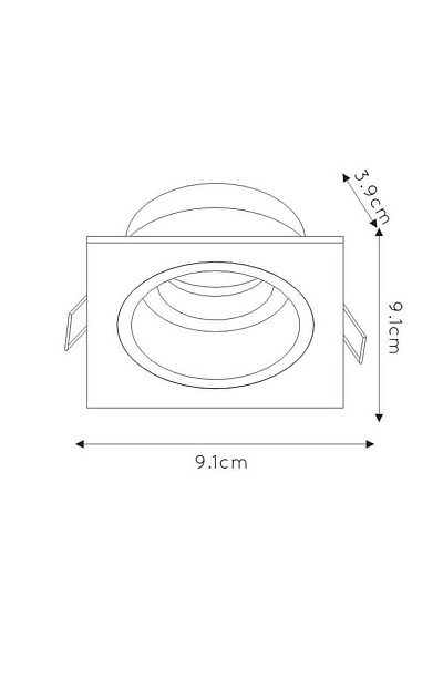 Встраиваемый светильник Lucide Embed 22959/01/30 Фото № 2