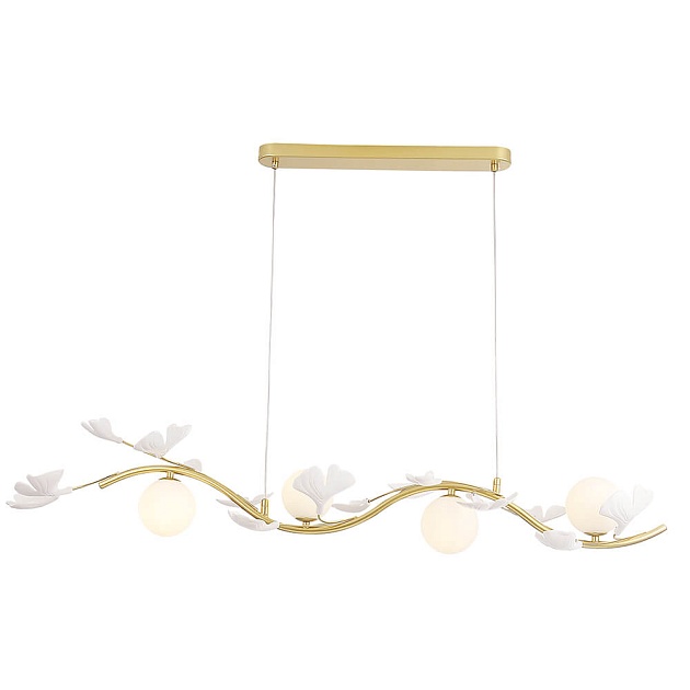 Подвесная люстра Crystal Lux Colibri SP4 Gold Фото № 4