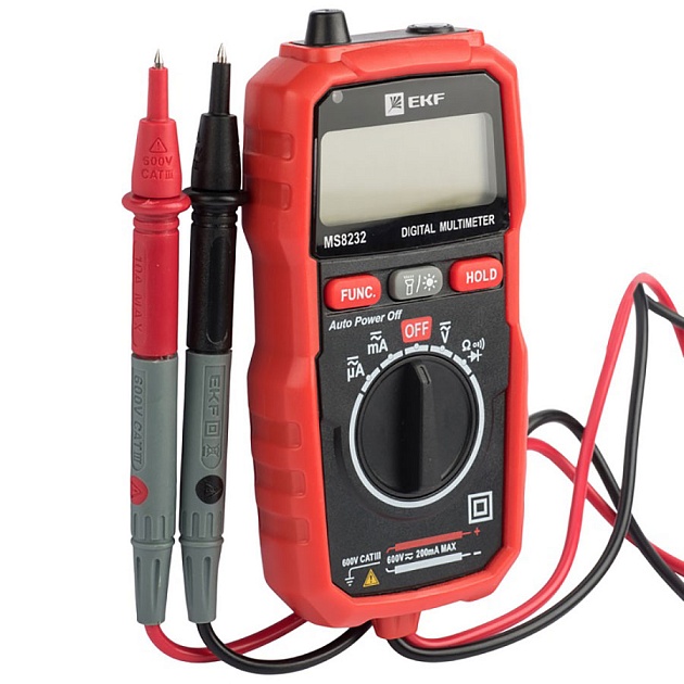 Мультиметр цифровой MS8232 EKF Expert In-180701-pm8232 Фото № 1