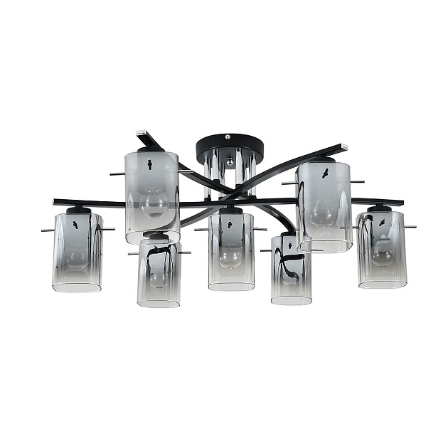 Потолочная люстра Escada Iberis 1101/7P Black Фото № 1