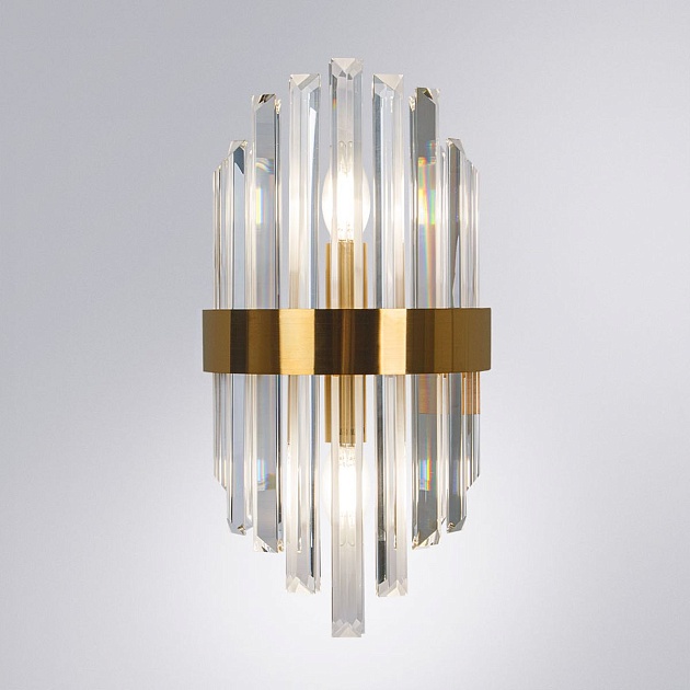 Настенный светильник Arte Lamp Fedelta A1068AP-2PB изображение 3 Настенный светильник Arte Lamp Fedelta A1068AP-2PB Фото № 3