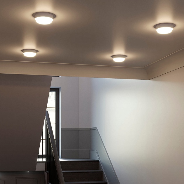 Настенно-потолочный светодиодный светильник Gauss Hall 193411208-OAS изображение 5 Настенно-потолочный светодиодный светильник Gauss Hall 193411208-OAS Фото № 5