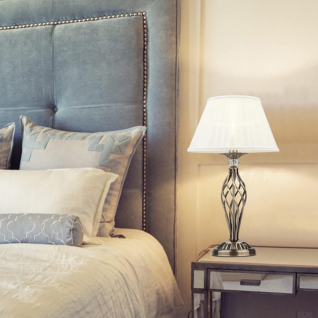 Настольная лампа Eurosvet 01002/1 античная бронза изображение 6 Настольная лампа Eurosvet 01002/1 античная бронза Фото № 6