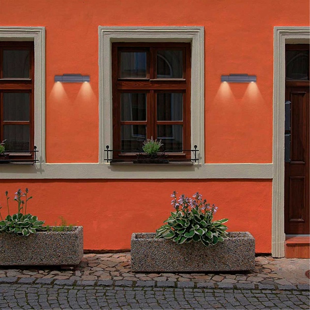 Уличный настенный светодиодный светильник Novotech Street Kaimas 358089 Фото № 6