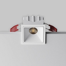 Встраиваемый светильник Maytoni Technical Alfa LED DL043-01-10W3K-SQ-W-1 5