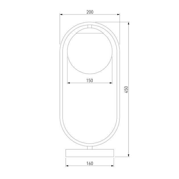 Настольная лампа Eurosvet Ringo 01138/1 золото Фото № 2