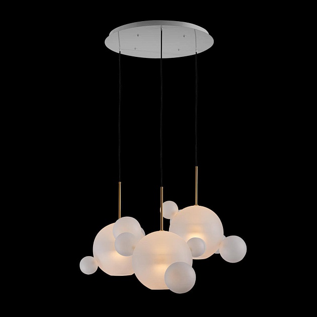 Подвесная люстра Loft IT Bolle 2030-D3 изображение 3 Подвесная люстра Loft IT Bolle 2030-D3 Фото № 3