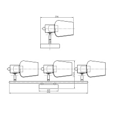 Спот Escada Woody 691/3P 1