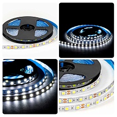 Светодиодная лента OGM 14,4W/m 60LED/m 5050SMD холодный белый 5M LSE-270 4