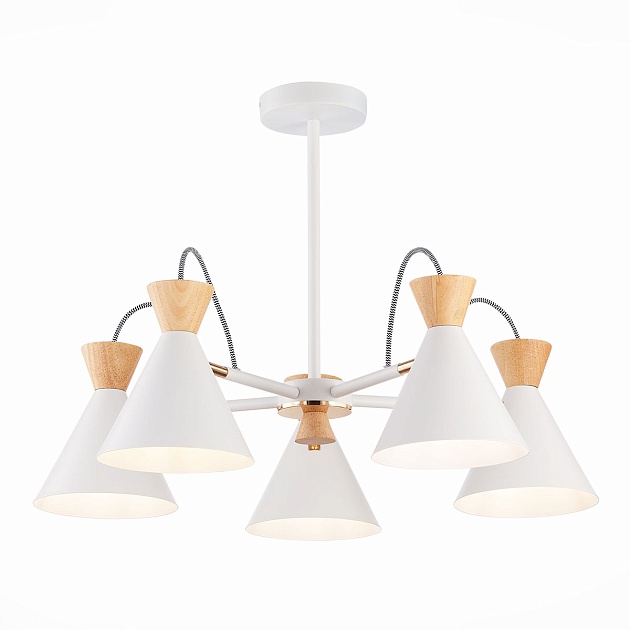 Потолочная люстра Evoluce Modica SLE125102-05 изображение 1 Потолочная люстра Evoluce Modica SLE125102-05 Фото № 1