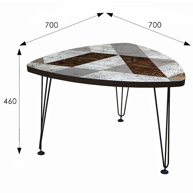 Журнальный стол Мебелик Оникс 1 007645 Фото № 3