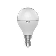 Лампа светодиодная Gauss E14 7,5W 4100К матовая 1053128 3
