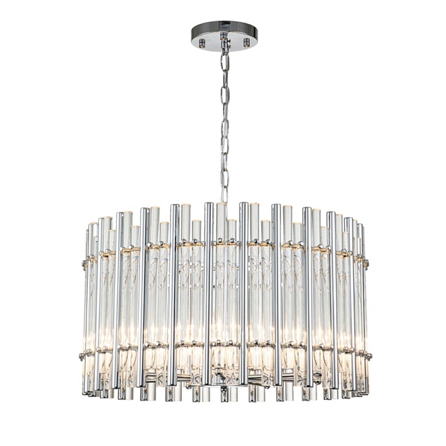 Подвесная люстра Indigo Violino 12025/7P Chrome V000308 изображение 1 Подвесная люстра Indigo Violino 12025/7P Chrome V000308 Фото № 1