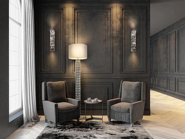 Бра Maytoni Talento DIA008WL-02CH изображение 6 Бра Maytoni Talento DIA008WL-02CH Фото № 6