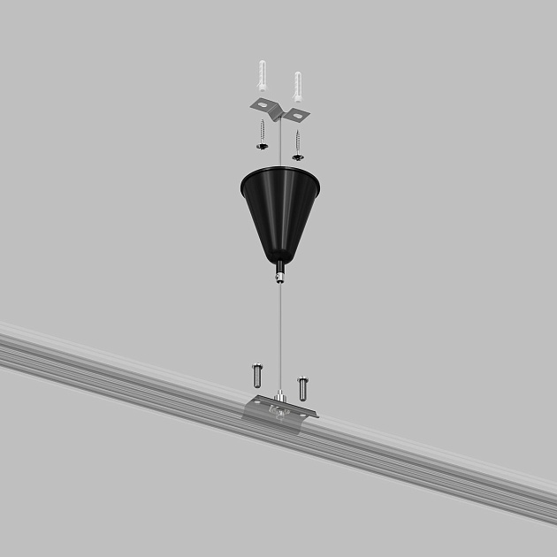 Подвесная система для треков Denkirs Solid Base TR1105-BK Фото № 4