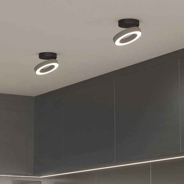 Светодиодный спот Elektrostandard Spila 25105/Led серебро 4690389187551 Фото № 3