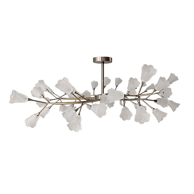 Потолочная люстра ЭкономСвет 11116/45AB WT Фото № 1