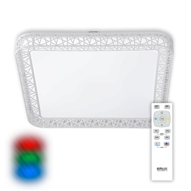 Потолочный светодиодный светильник Citilux Герцог CL722080RC Фото № 1