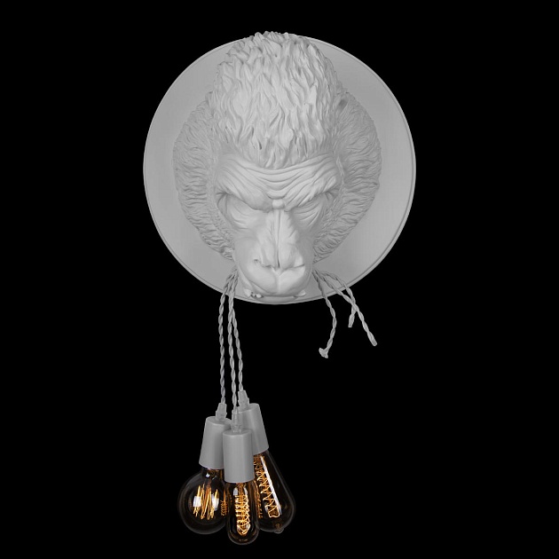 Настенный светильник Loft IT Gorilla 10178 White Фото № 4