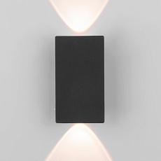 Уличный настенный светодиодный светильник Elektrostandard Mini Light 35154/D черный a060883