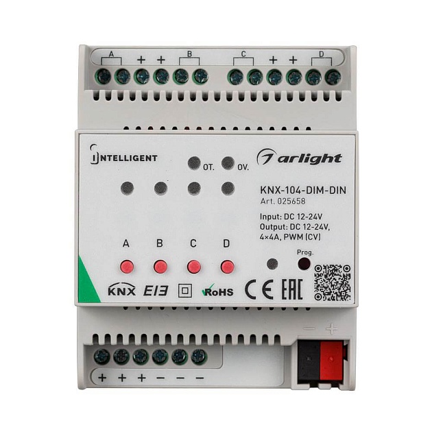 Диммер Arlight KNX-104-Dim-DIN 025658 изображение 2 Диммер Arlight KNX-104-Dim-DIN 025658 Фото № 2