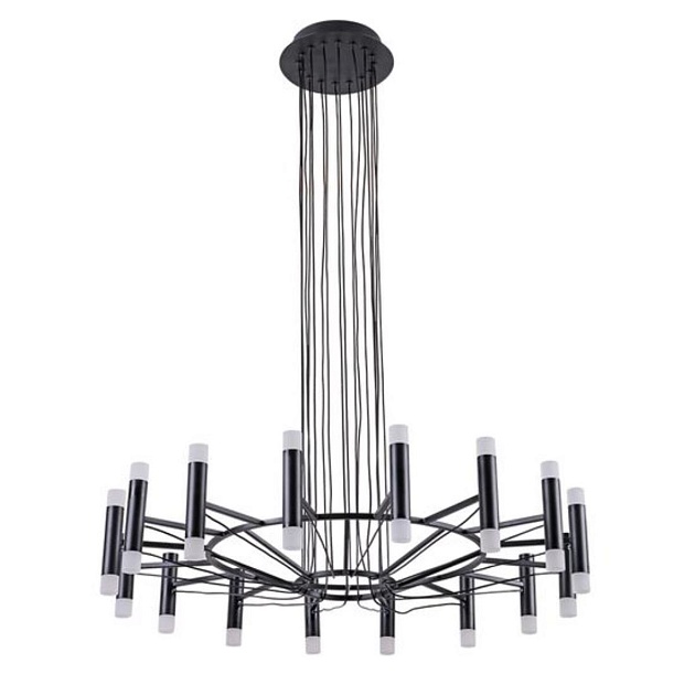 Подвесная светодиодная люстра Arte Lamp Empire A2482SP-32BK изображение 1 Подвесная светодиодная люстра Arte Lamp Empire A2482SP-32BK Фото № 1